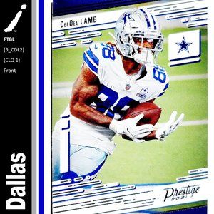 Dallas Cowboys (CeeDee Lamb) - FTBL [9_CDL2]